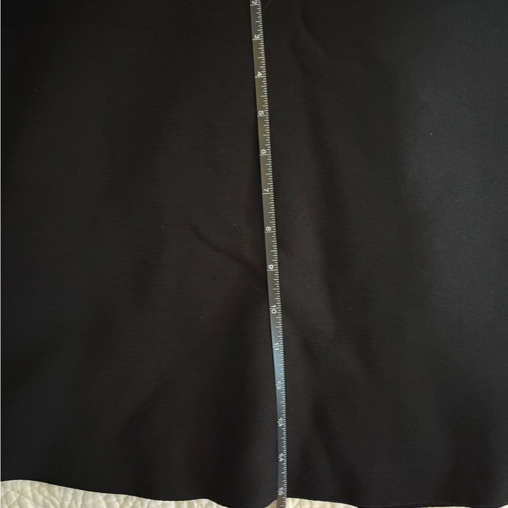 Morgan de Toi Black Dress with Red and Blue Details Large - Picture 9 of 13